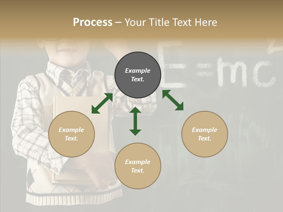 Education Glasses Student PowerPoint Template