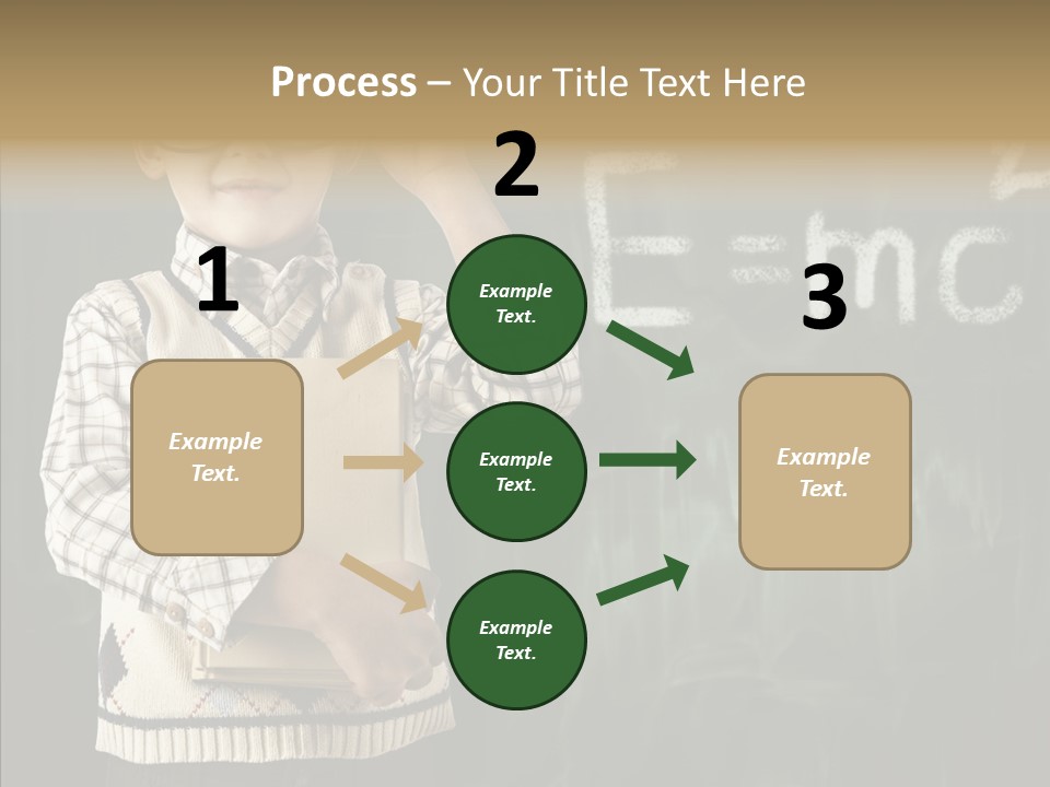 Education Glasses Student PowerPoint Template