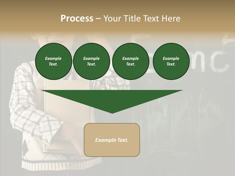 Education Glasses Student PowerPoint Template