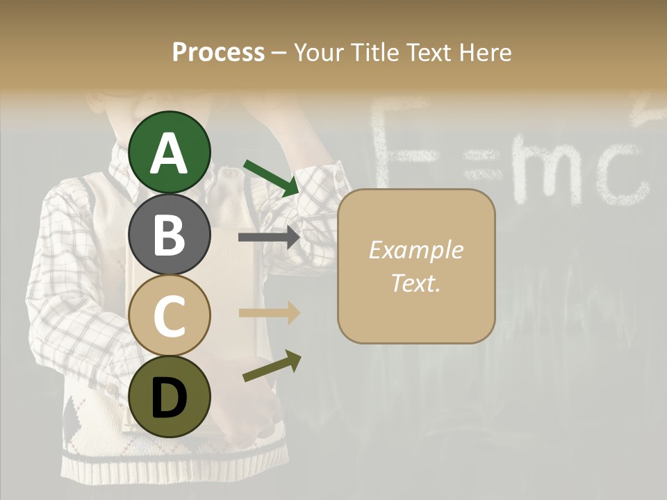 Education Glasses Student PowerPoint Template