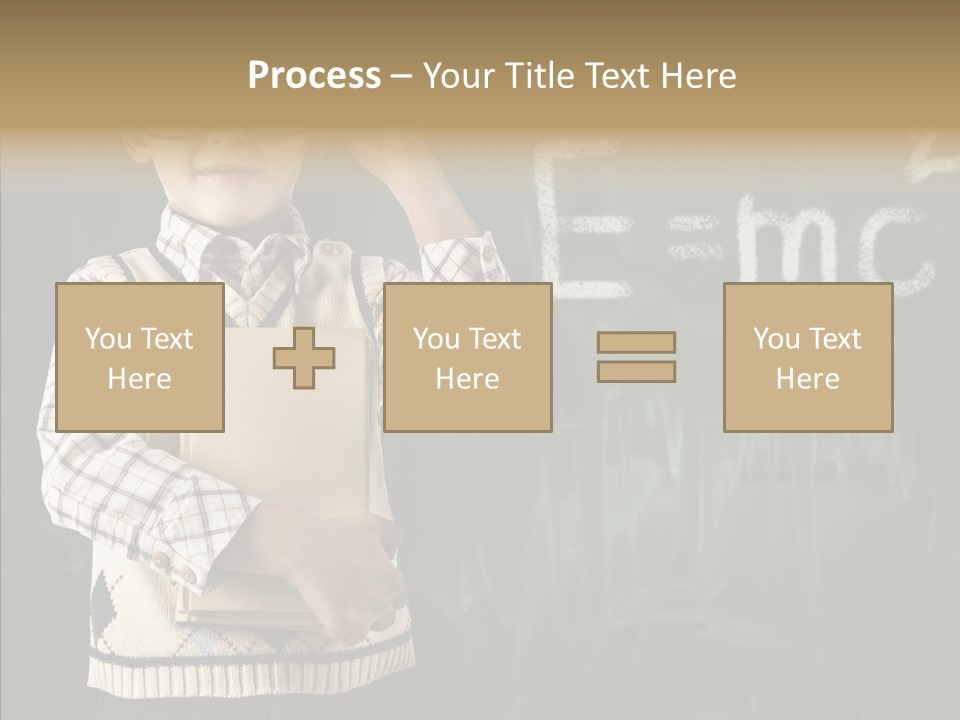 Education Glasses Student PowerPoint Template