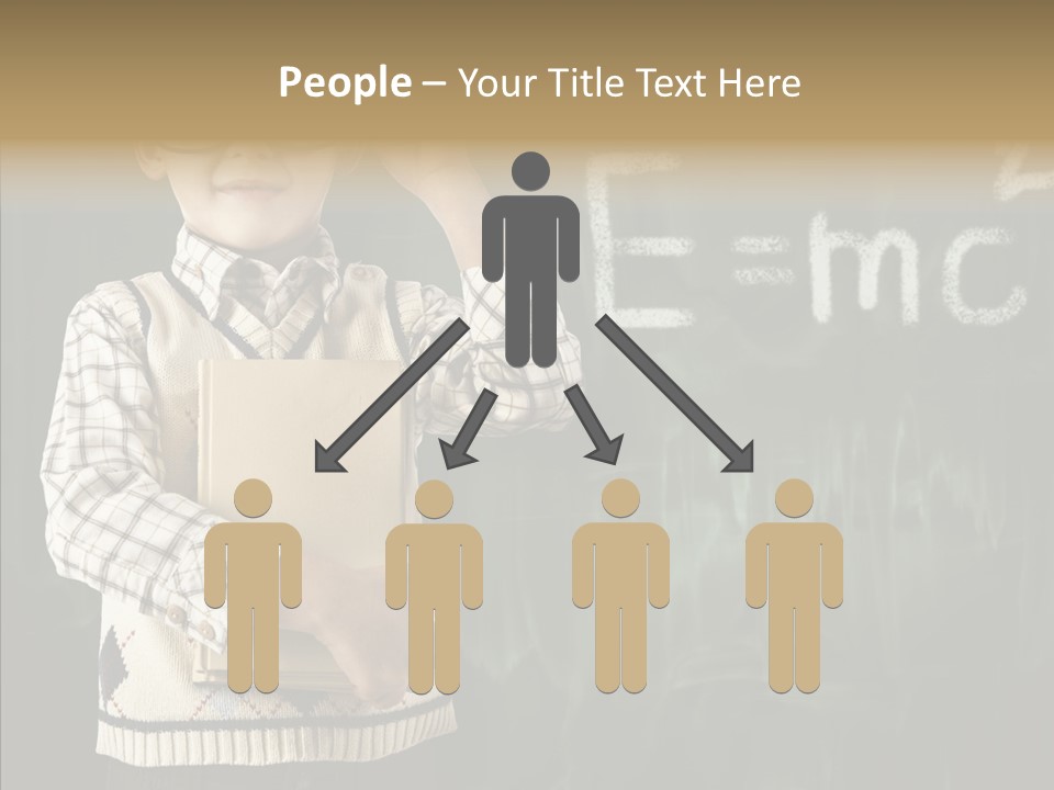 Education Glasses Student PowerPoint Template