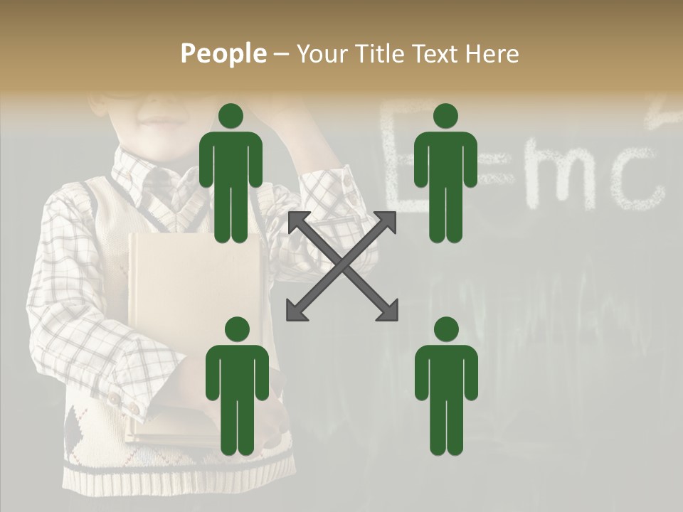 Education Glasses Student PowerPoint Template