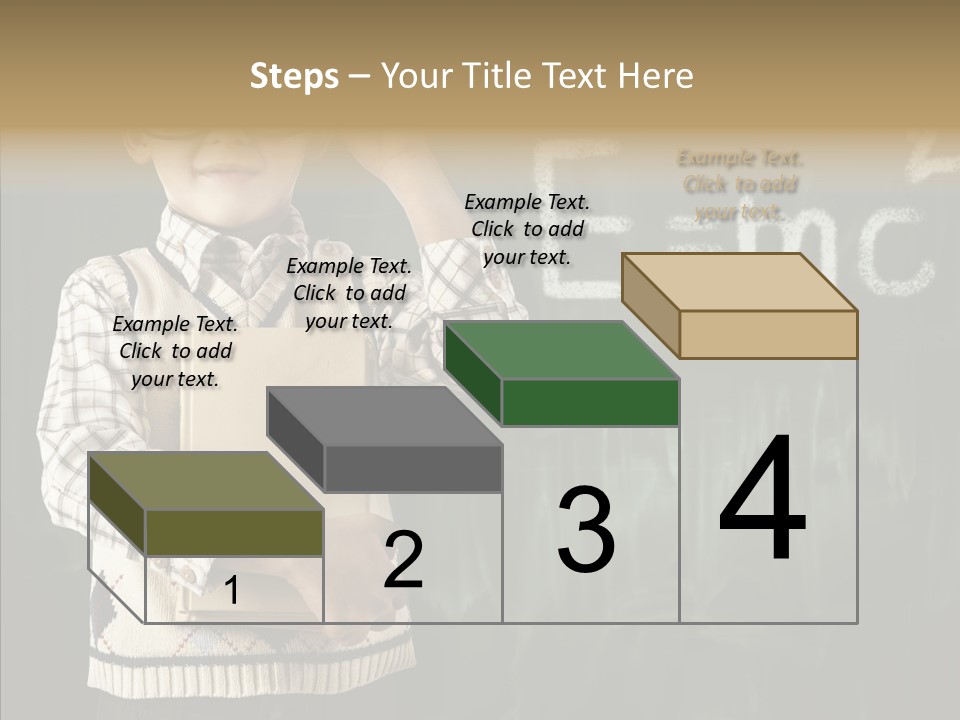 Education Glasses Student PowerPoint Template