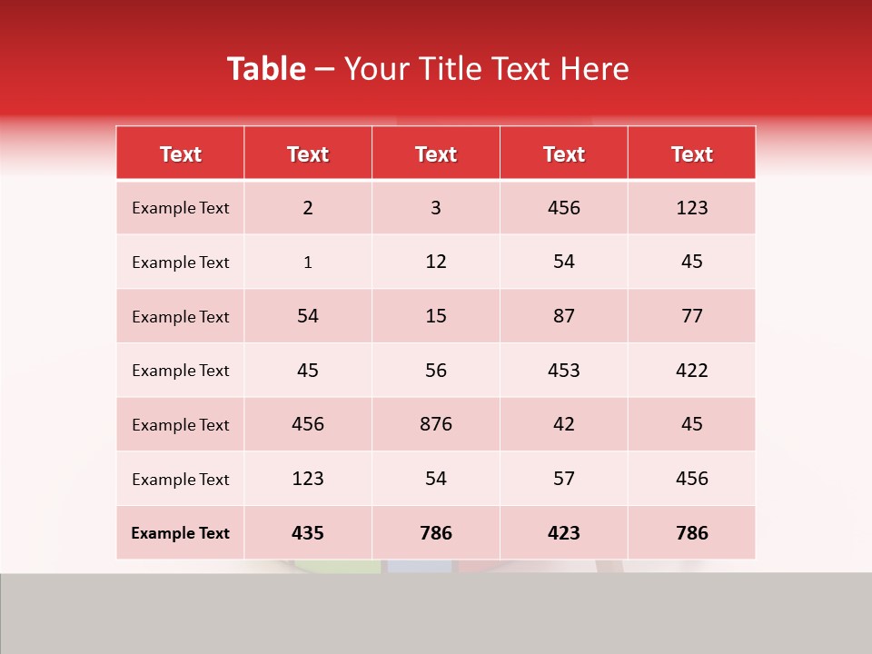 Room Li Ten Office PowerPoint Template