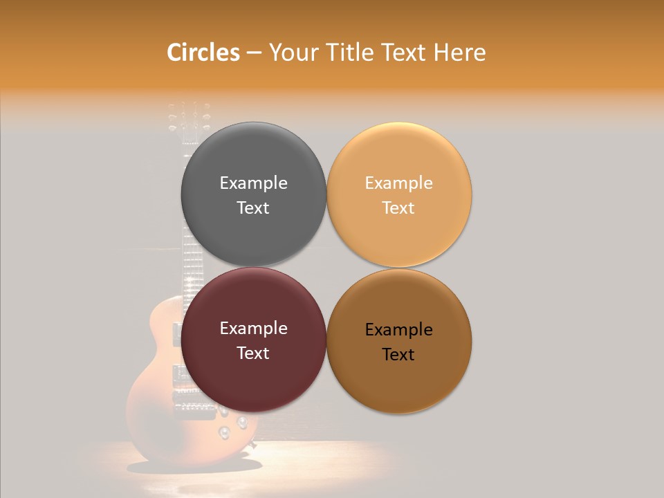 Electricity Rock And Roll Concert PowerPoint Template