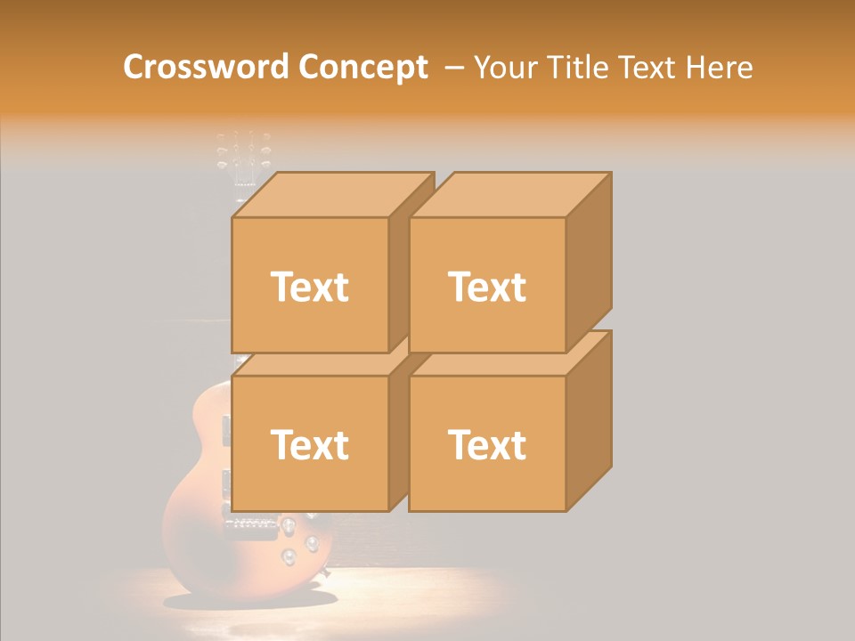 Electricity Rock And Roll Concert PowerPoint Template