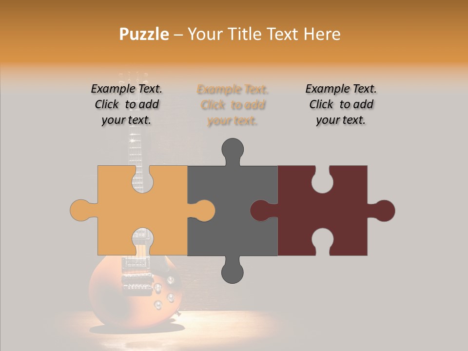 Electricity Rock And Roll Concert PowerPoint Template