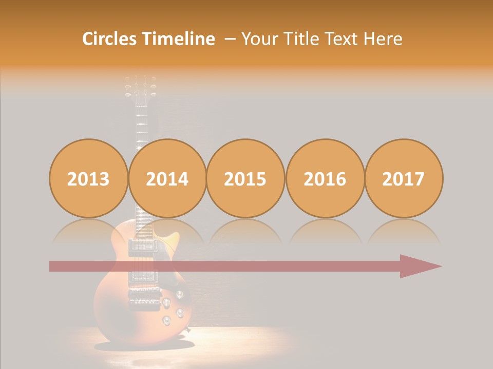 Electricity Rock And Roll Concert PowerPoint Template