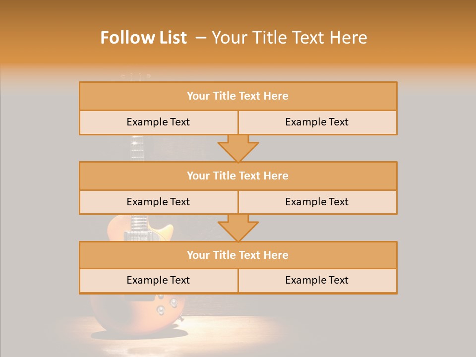 Electricity Rock And Roll Concert PowerPoint Template