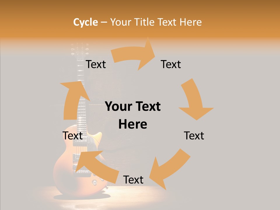 Electricity Rock And Roll Concert PowerPoint Template