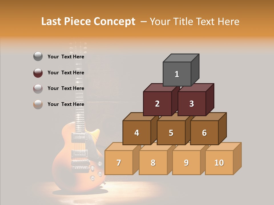 Electricity Rock And Roll Concert PowerPoint Template