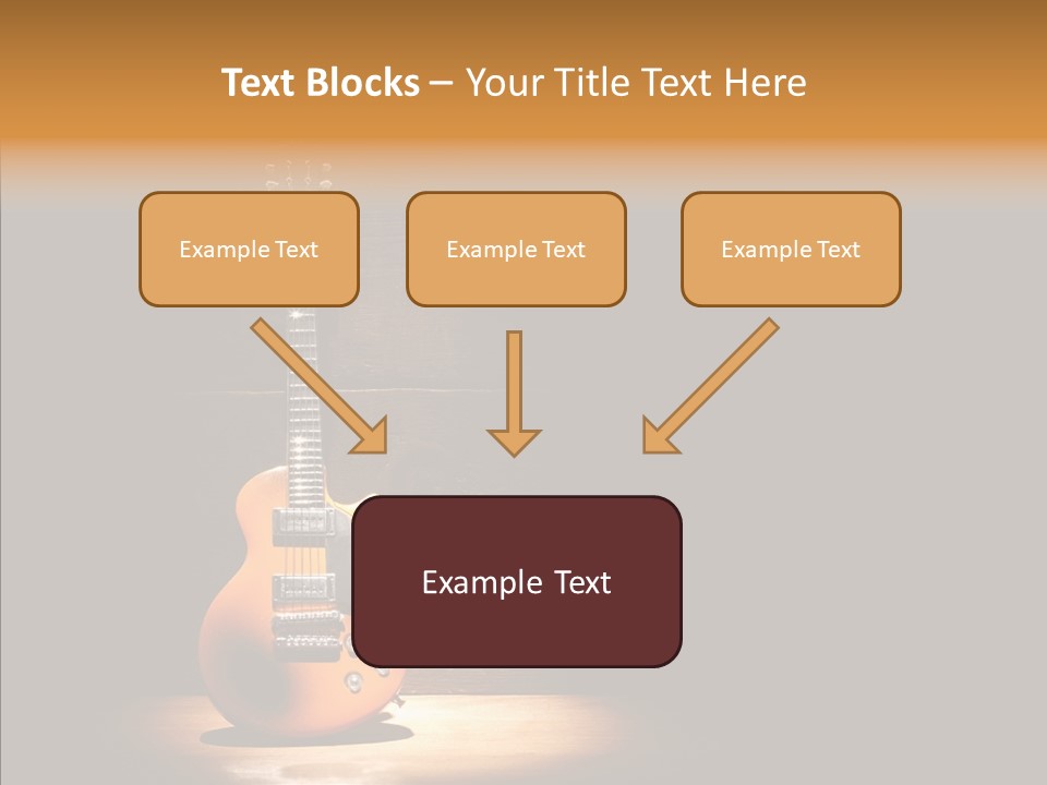 Electricity Rock And Roll Concert PowerPoint Template
