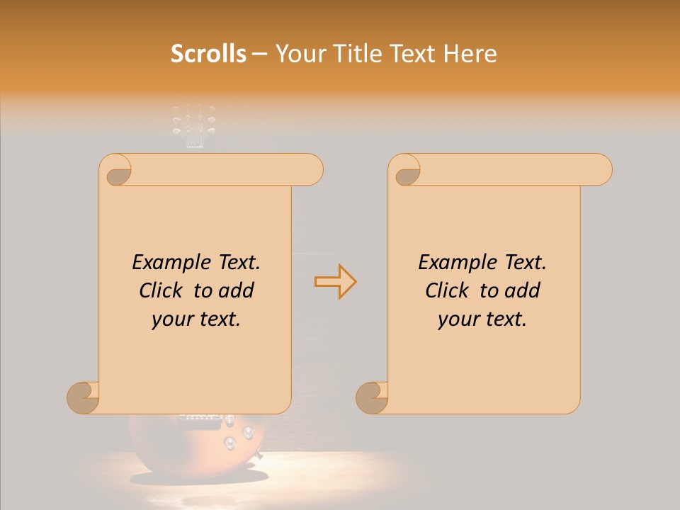 Electricity Rock And Roll Concert PowerPoint Template