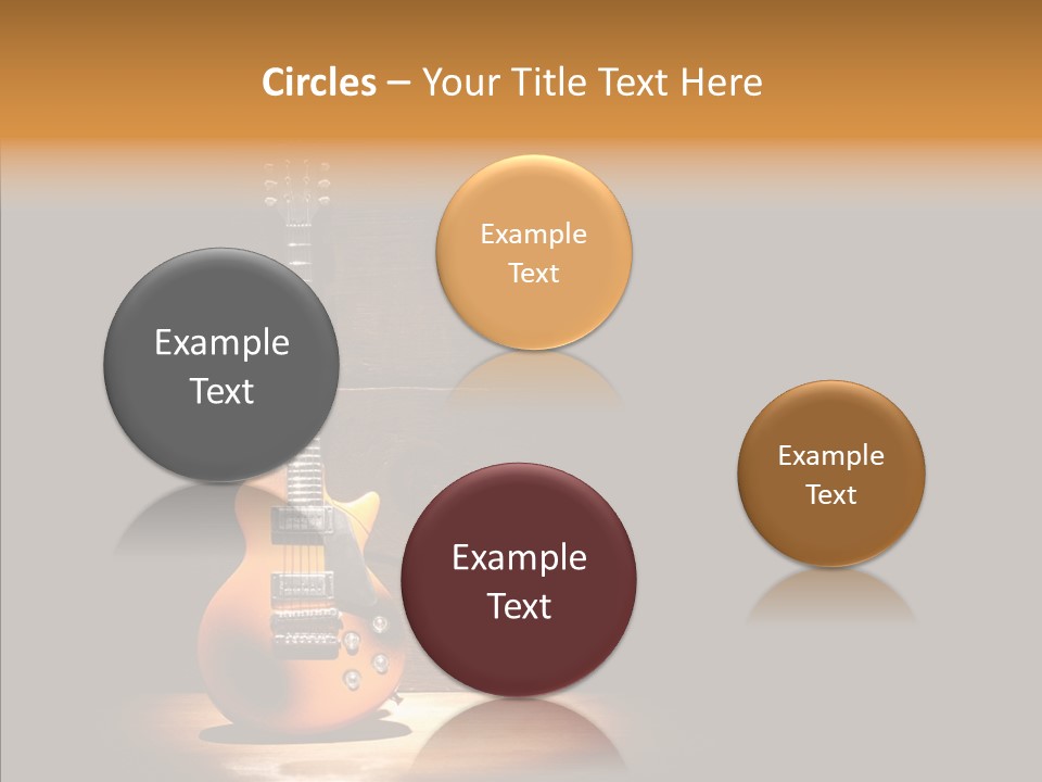 Electricity Rock And Roll Concert PowerPoint Template