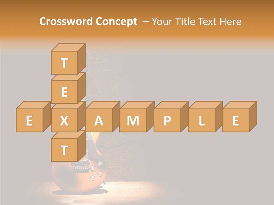 Electricity Rock And Roll Concert PowerPoint Template