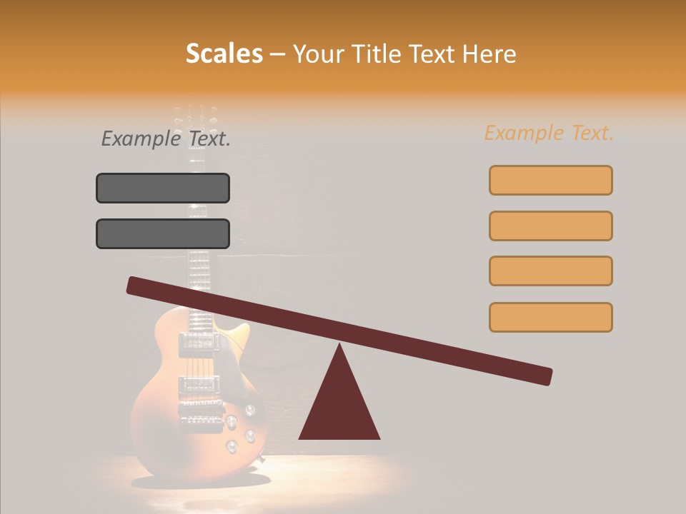 Electricity Rock And Roll Concert PowerPoint Template