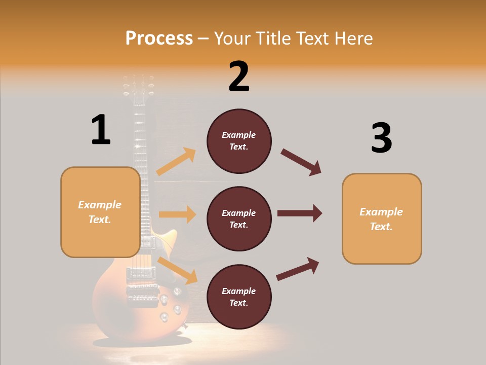 Electricity Rock And Roll Concert PowerPoint Template