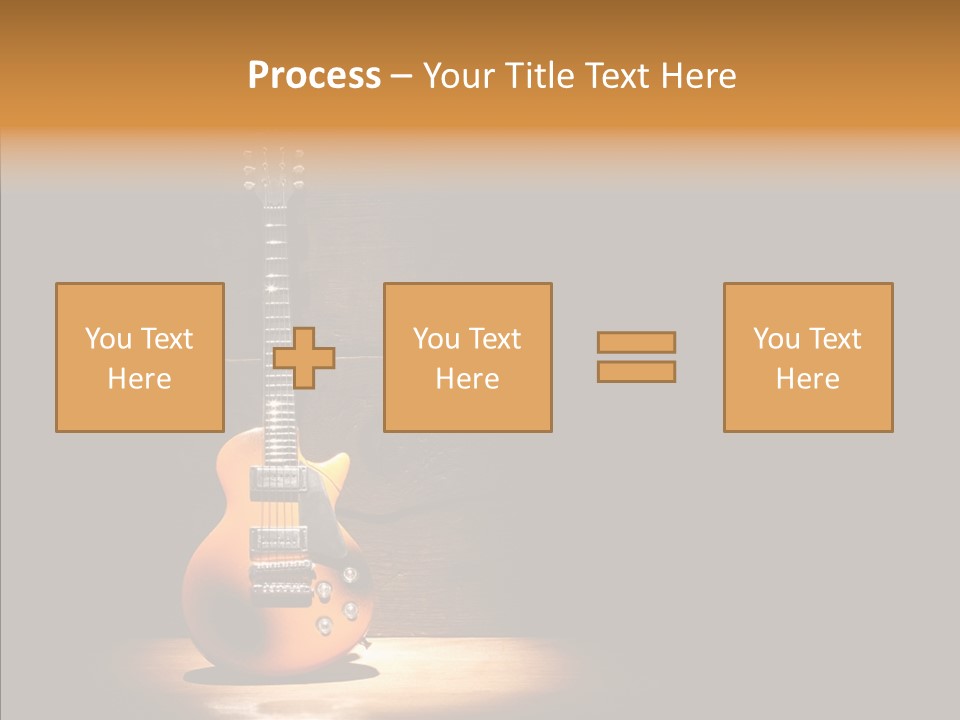 Electricity Rock And Roll Concert PowerPoint Template