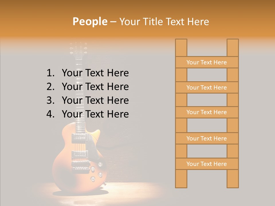Electricity Rock And Roll Concert PowerPoint Template