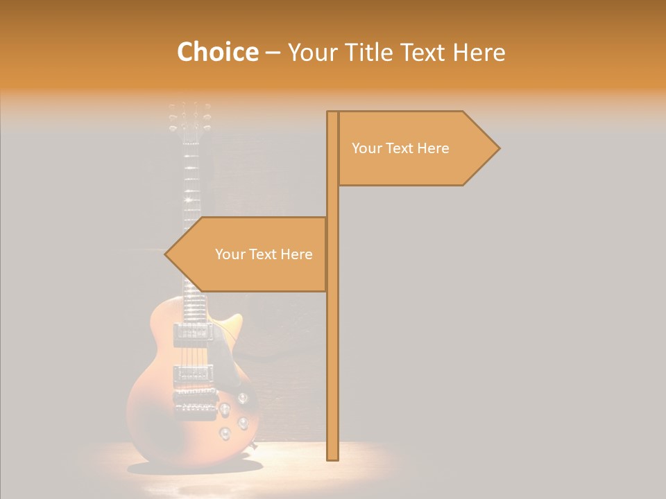 Electricity Rock And Roll Concert PowerPoint Template