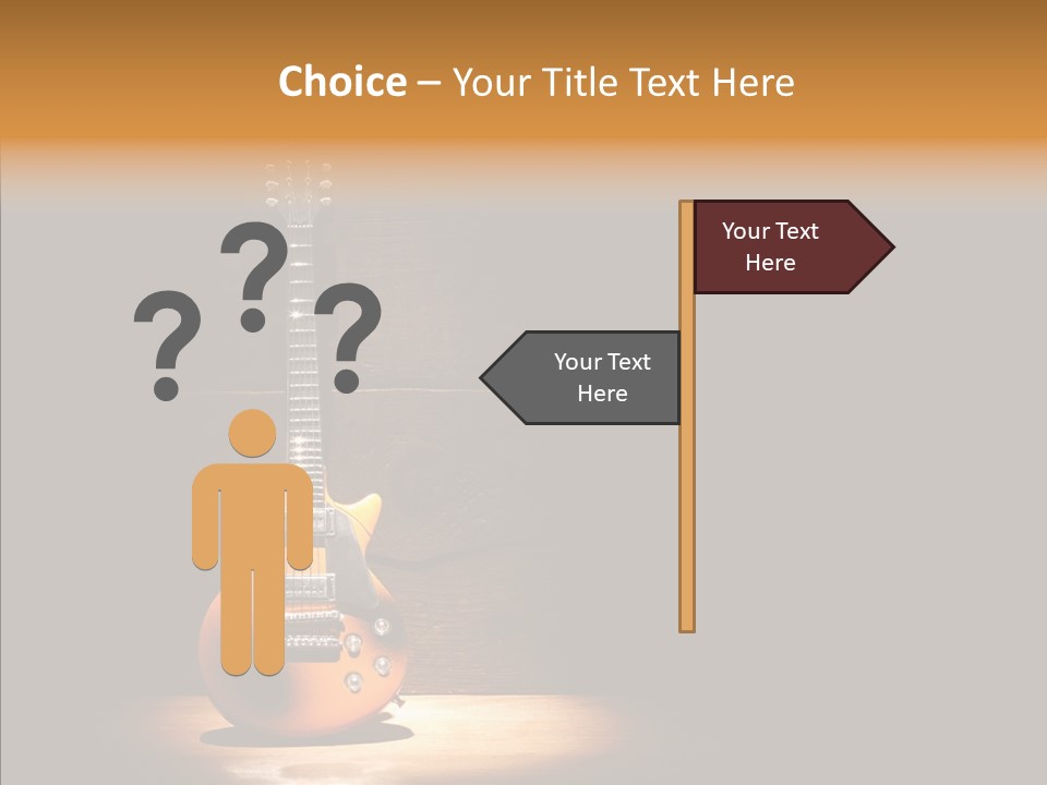 Electricity Rock And Roll Concert PowerPoint Template