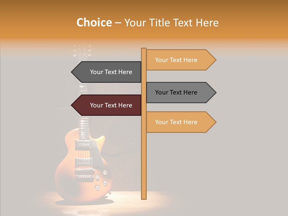 Electricity Rock And Roll Concert PowerPoint Template