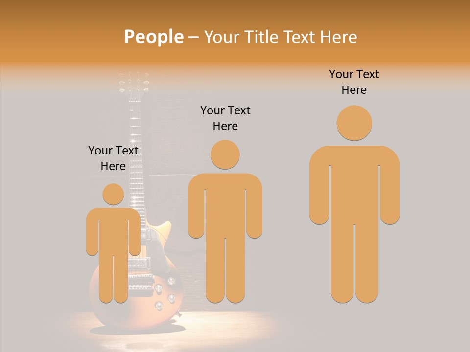 Electricity Rock And Roll Concert PowerPoint Template