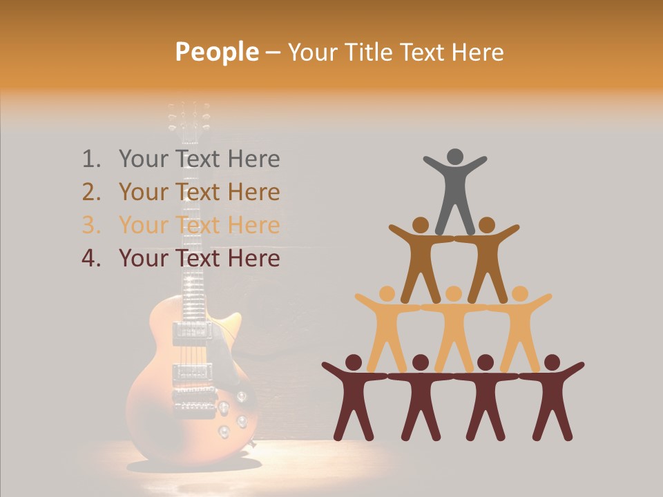 Electricity Rock And Roll Concert PowerPoint Template