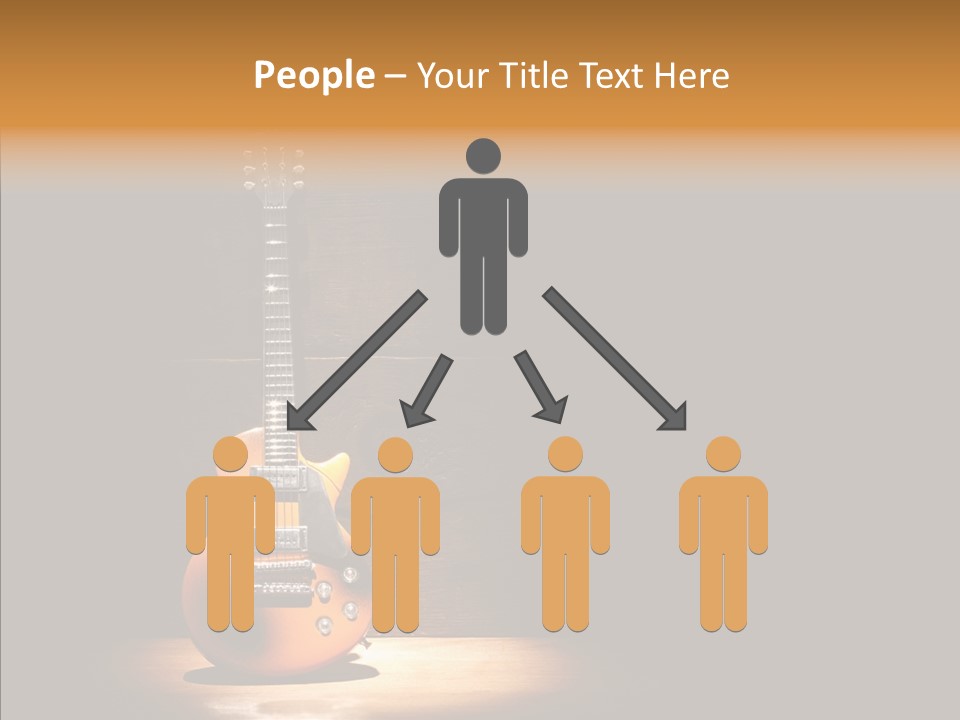 Electricity Rock And Roll Concert PowerPoint Template