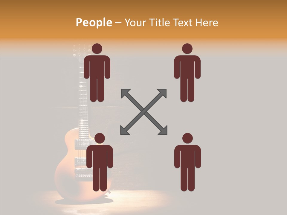 Electricity Rock And Roll Concert PowerPoint Template