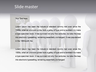 Waiting Meeting Symbolic PowerPoint Template