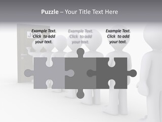 Waiting Meeting Symbolic PowerPoint Template