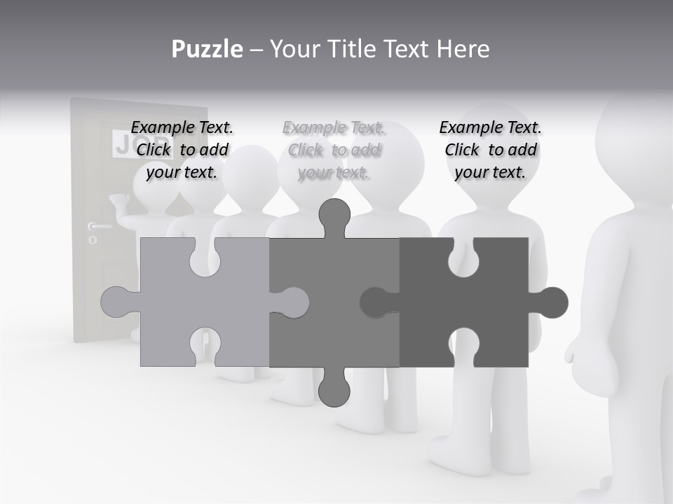Waiting Meeting Symbolic PowerPoint Template