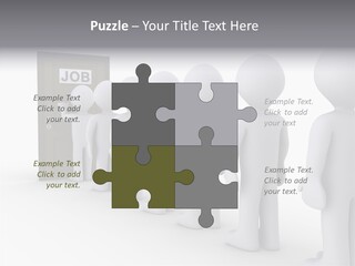 Waiting Meeting Symbolic PowerPoint Template