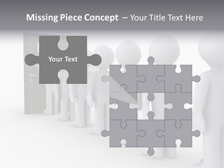 Waiting Meeting Symbolic PowerPoint Template