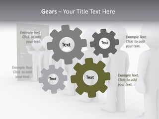 Waiting Meeting Symbolic PowerPoint Template