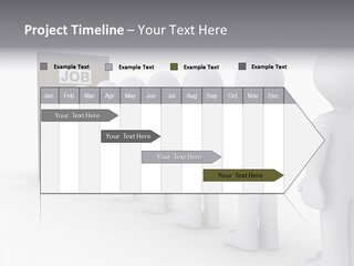 Waiting Meeting Symbolic PowerPoint Template