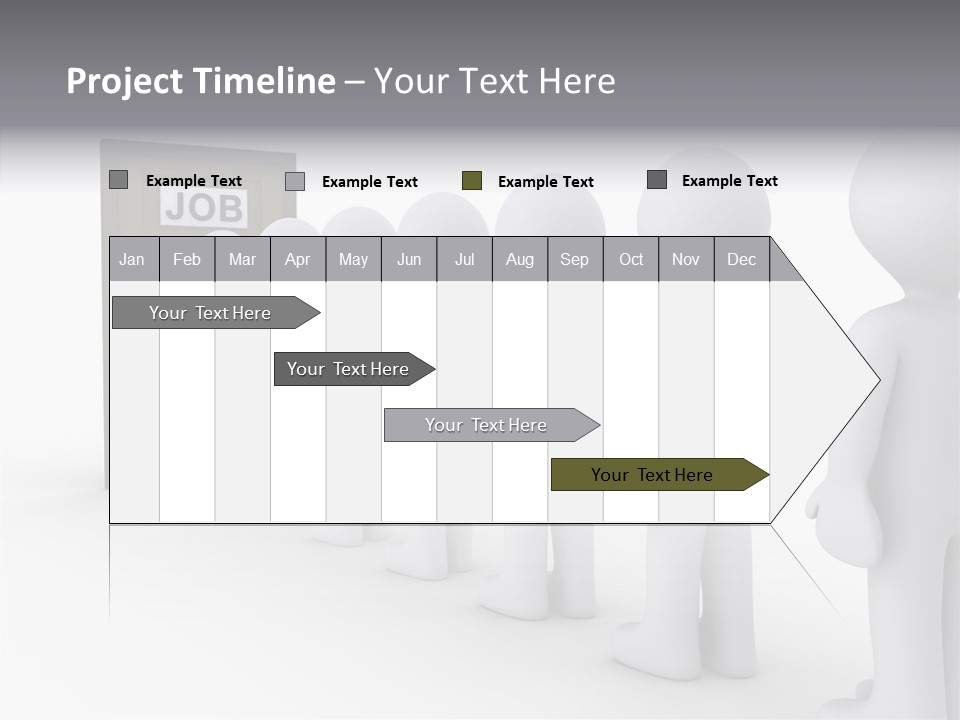 Waiting Meeting Symbolic PowerPoint Template