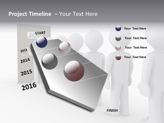 Waiting Meeting Symbolic PowerPoint Template