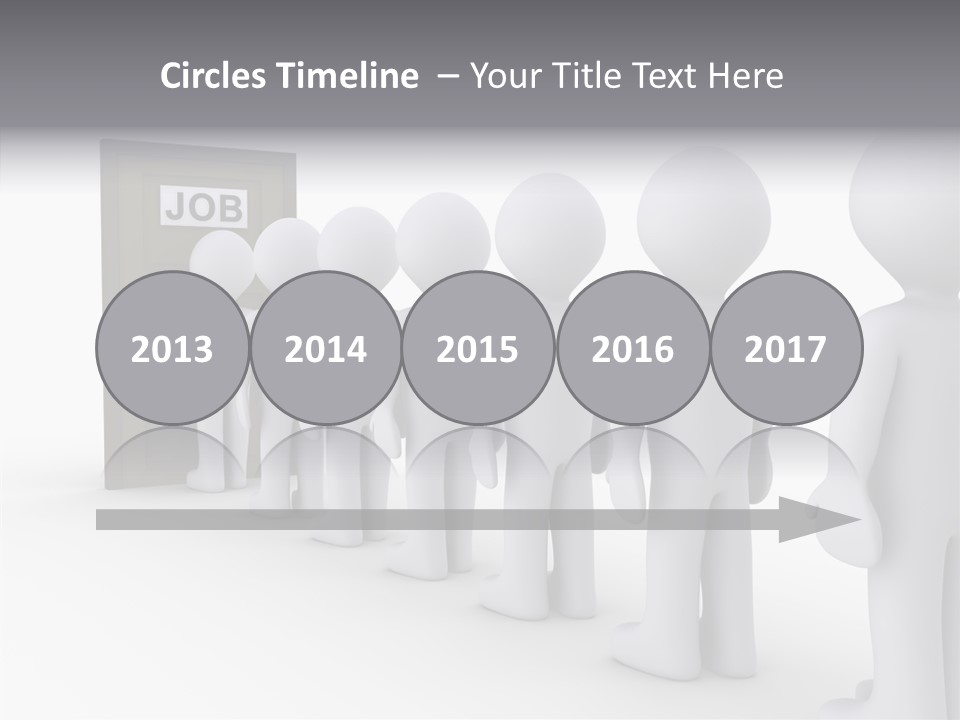 Waiting Meeting Symbolic PowerPoint Template