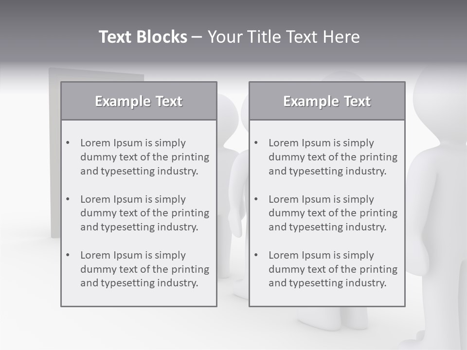 Waiting Meeting Symbolic PowerPoint Template