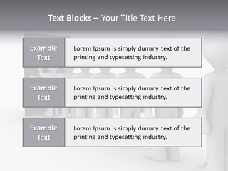 Waiting Meeting Symbolic PowerPoint Template