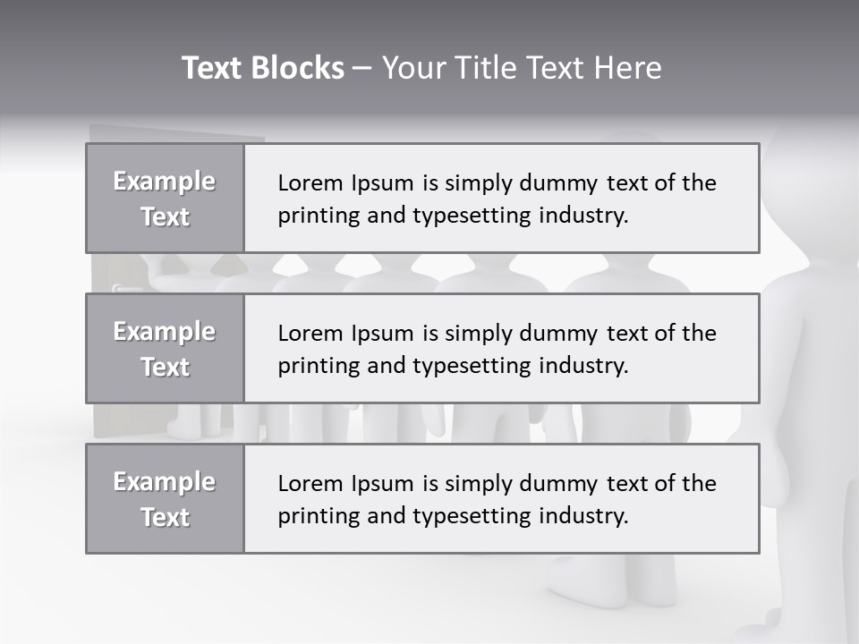 Waiting Meeting Symbolic PowerPoint Template