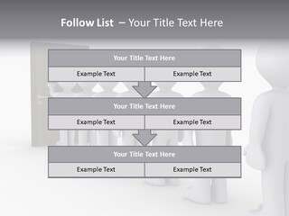 Waiting Meeting Symbolic PowerPoint Template