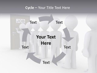 Waiting Meeting Symbolic PowerPoint Template