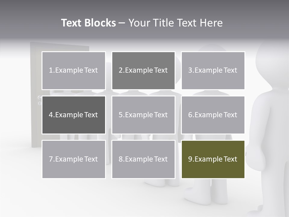 Waiting Meeting Symbolic PowerPoint Template