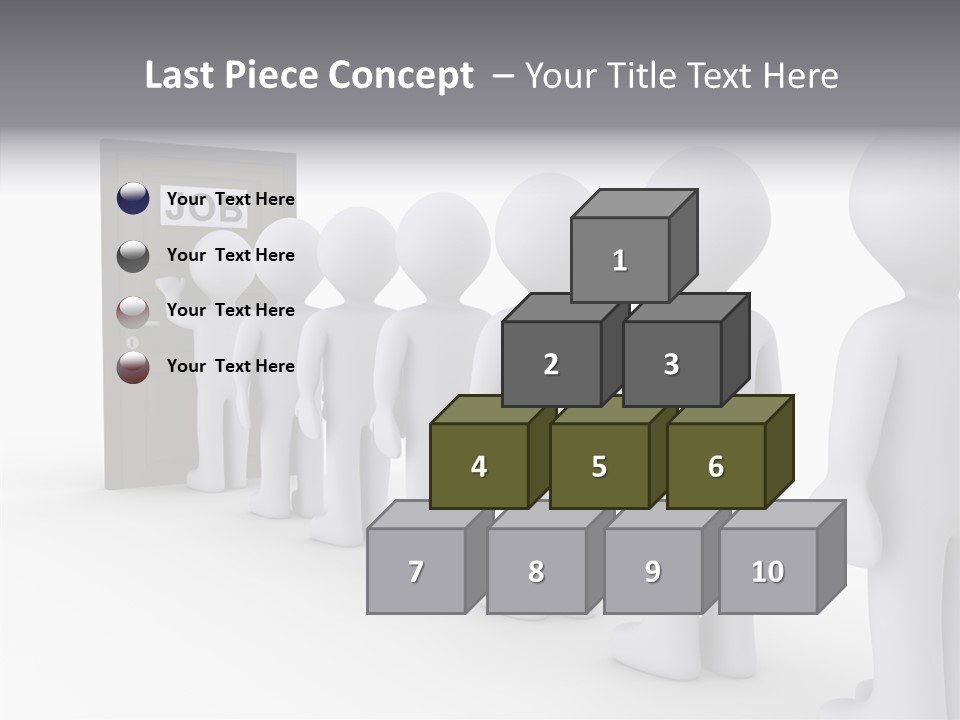 Waiting Meeting Symbolic PowerPoint Template