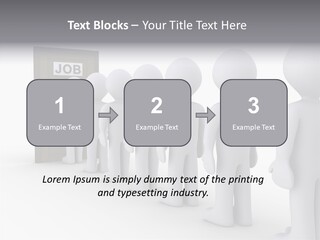 Waiting Meeting Symbolic PowerPoint Template