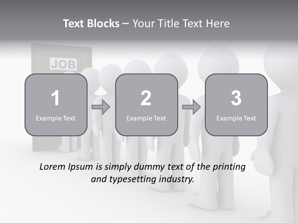 Waiting Meeting Symbolic PowerPoint Template